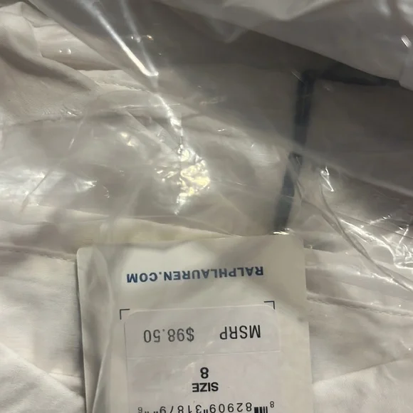 $100 Polo Ralph Lauren US Open Short Sleeve Cuffed Button Down Shirt VTG NWT - Picture 8 of 9